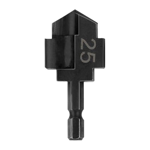 PPR Sechskantschaft Reibahle Bohrer für Rohrreparatur und Locherweiterung mit 6,35 mm Sechskantgriff, 51 mm x 24 mm von Jojomis