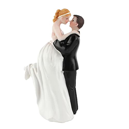 Romantischer Tortenaufsatz Hochzeit Braut und Bräutigam Figur Dekoration für Feiern und Partys Romantischer Tortenaufsatz Hochzeit Braut und Bräutigam Figur Dekoration für Feiern und Partys von Jojomis