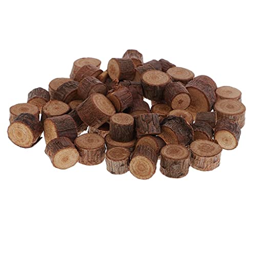 Runde Holzscheiben aus Naturholz, für Hochzeiten, rustikale Dekoration, 50 Stück Runde Holzscheiben aus Naturholz, für Hochzeiten, rustikale Dekoration, 50 Stück von Jojomis