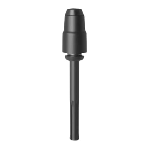 SDS Max auf SDS Plus Adapter, Stahl, Hammerbohrer-Adapter, Elektrowerkzeug-Zubehör, Stahlverlängerung, stabiler Schaft, Schnellwerkzeug, Schwarz von Jojomis