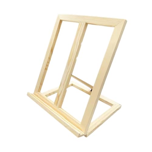 Verstellbare Malstaffelei für den Tisch, tragbares Skizzierbrett für Künstler, Holz-Kunstständer, 30 x 24 cm Verstellbare Malstaffelei für den Tisch, tragbares Skizzierbrett für Künstler, Holz-Kunstständer, 30 x 24 cm von Jojomis