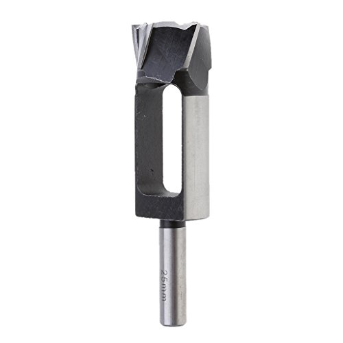 Zapfenbohrer Forstnerbohrer Stopfenbohrer aus gehärtetem Hartstahl 8-40mm für Holzbearbeitung Möbelbau Tischlerei- 25mm von Jojomis