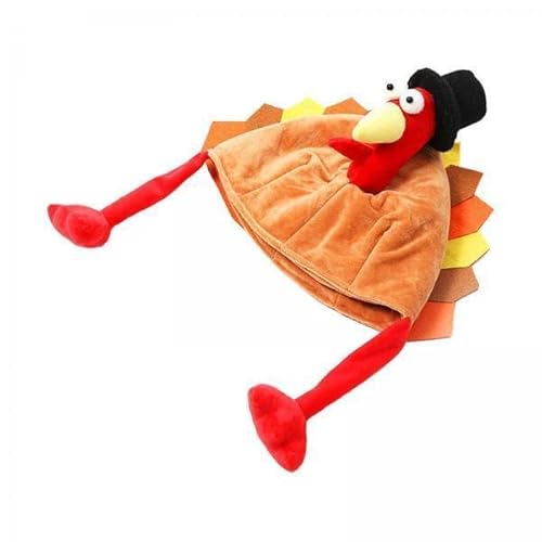 jojomis 2 Stück Thanksgiving Truthahnhut, lustiger Festival-Kopfschmuck, bequeme Neuheit Kostüm Kopfbedeckung für Party, Cosplay und Foto-Requisiten jojomis 2 Stück Thanksgiving Truthahnhut, lustiger Festival-Kopfschmuck, bequeme Neuheit Kostüm Kopfbedeckung für Party, Cosplay und Foto-Requisiten von Jojomis