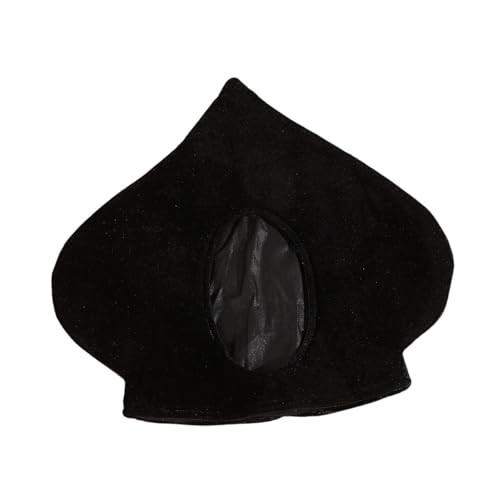 jojomis Halloween-Hut Samt, spitzer Hexenhut für Kostümpartys, Bühnenauftritte, Cosplay, Verkleiden von Jojomis