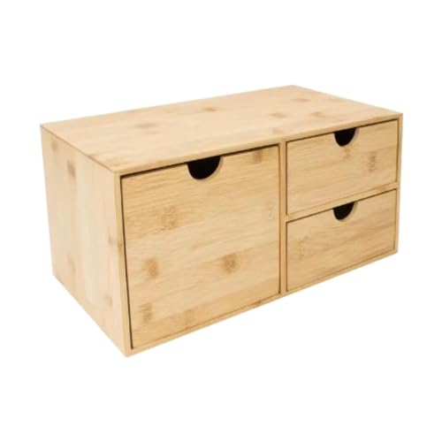 jojomis Holz-Schreibtisch-Organizer, Schmuckschatulle, natürlich, staubdicht, für Handwerk, Kosmetik, Aufbewahrungsbox für Büro, Theke, Kommode jojomis Holz-Schreibtisch-Organizer, Schmuckschatulle, natürlich, staubdicht, für Handwerk, Kosmetik, Aufbewahrungsbox für Büro, Theke, Kommode von Jojomis