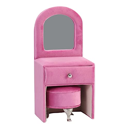 jojomis Kleine Schmuckschatulle, tragbarer Organizer, Schmuckkästchen für Halsketten, Frauen und Mädchen, Flanellfutter, Möbelform, Geschenk für Geburtstag, Jahrestag, Valentinstag, Hochzeit jojomis Kleine Schmuckschatulle, tragbarer Organizer, Schmuckkästchen für Halsketten, Frauen und Mädchen, Flanellfutter, Möbelform, Geschenk für Geburtstag, Jahrestag, Valentinstag, Hochzeit von Jojomis