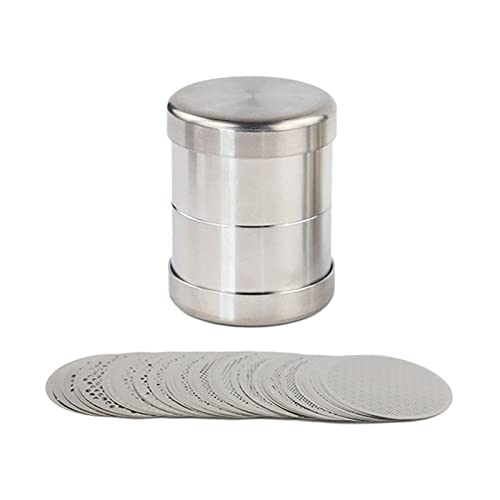 jojomis Schmuckherstellungswerkzeug-Set mit 48 mm Sortiersieb für Perlen, Perlen, Edelsteine, professionelles Messset, 65-teilig jojomis Schmuckherstellungswerkzeug-Set mit 48 mm Sortiersieb für Perlen, Perlen, Edelsteine, professionelles Messset, 65-teilig von Jojomis
