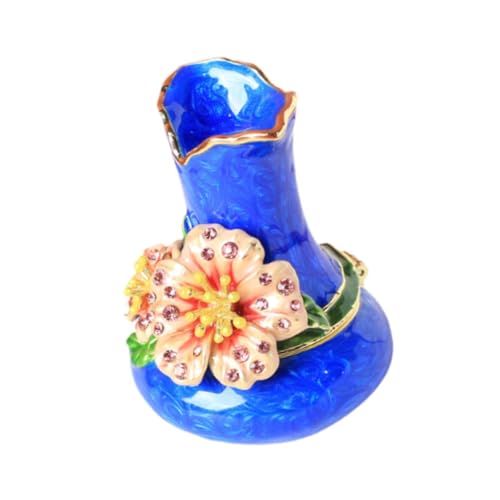 jojomis Schmuckschatulle in Vasenform – eleganter Schmuck-Organizer aus Zinklegierung für Ringe, Ohrringe, Halsketten, Armbänder jojomis Schmuckschatulle in Vasenform – eleganter Schmuck-Organizer aus Zinklegierung für Ringe, Ohrringe, Halsketten, Armbänder von Jojomis