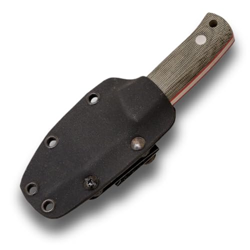 Joker Erizo TS1 CV81-K Sport Survival Messer, Micarta-Griff, Messer mit 7,5 cm Klinge inklusive Kydex-Etui mit Paracord 550, Angelwerkzeug, Jagd, Camping und Wandern Joker Erizo TS1 CV81-K Sport Survival Messer, Micarta-Griff, Messer mit 7,5 cm Klinge inklusive Kydex-Etui mit Paracord 550, Angelwerkzeug, Jagd, Camping und Wandern von Joker