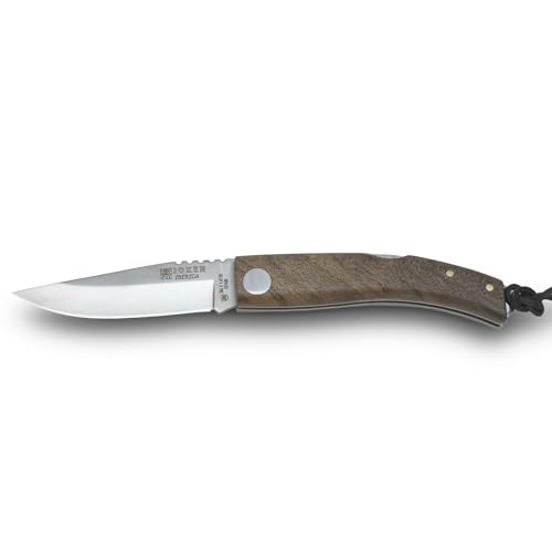 Joker Klappmesser der Marke IBERICA NN148. Messer mit einer 8,2 cm Klinge aus 3cr13mov Stahl. Griff aus Walnussholz, 9,5 cm. Joker Klappmesser der Marke IBERICA NN148. Messer mit einer 8,2 cm Klinge aus 3cr13mov Stahl. Griff aus Walnussholz, 9,5 cm. von Joker