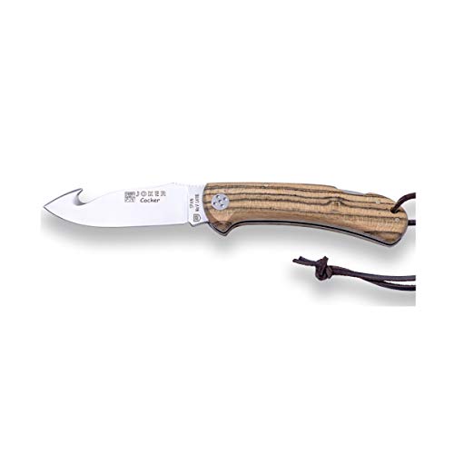 Joker Klappmesser skinner Cocker NB135 Klinge 9 cm, Bocote-Holz Griff, Lederband, Fischen, Camping- und Wanderwerkzeug Joker Klappmesser skinner Cocker NB135 Klinge 9 cm, Bocote-Holz Griff, Lederband, Fischen, Camping- und Wanderwerkzeug von Joker