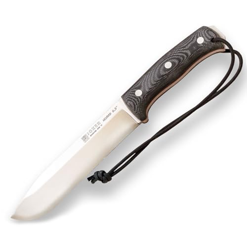 Joker Survival-Messer Nomad 6.5" CM137-F, Griff aus schwarzem Micarta, 16,5 cm Klinge, Kydex-Scheide, inklusive Feuerstarter, Werkzeug für Angeln, Jagd, Camping und Wandern. Joker Survival-Messer Nomad 6.5" CM137-F, Griff aus schwarzem Micarta, 16,5 cm Klinge, Kydex-Scheide, inklusive Feuerstarter, Werkzeug für Angeln, Jagd, Camping und Wandern. von Joker