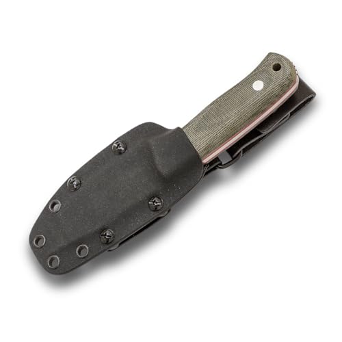 Joker TS2 CV142-K Survivalmesser „Erizo“ – 9,5 cm Klinge, grüner Canvas-Micarta-Griff, Kydex-Scheide – Bushcraft-, Jagd-, Angel- und Outdoor-Messer Joker TS2 CV142-K Survivalmesser „Erizo“ – 9,5 cm Klinge, grüner Canvas-Micarta-Griff, Kydex-Scheide – Bushcraft-, Jagd-, Angel- und Outdoor-Messer von Joker