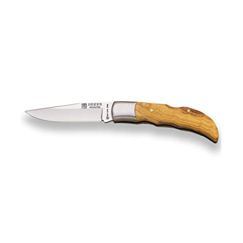Joker messer Pointer NO09, mit Olivengriff, Edelstahlhülse, 8 cm MOVA-Klinge, Werkzeug für Fischerei, Jagd, Camping und Trekking Joker messer Pointer NO09, mit Olivengriff, Edelstahlhülse, 8 cm MOVA-Klinge, Werkzeug für Fischerei, Jagd, Camping und Trekking von Joker