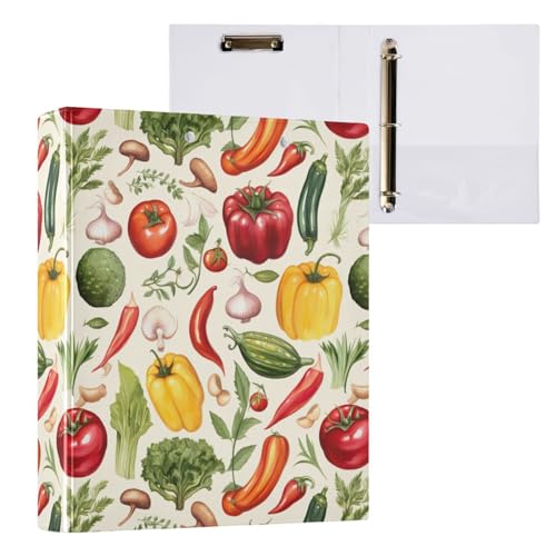 Joko Ivery 3-Ringbuch für Gemüse, Karotten, Tomaten, 3,8 cm, 3 Ringe mit 3 Taschen und Klemmbrett, Briefform, 3-Ringordner, Organizer für Arbeit, Rezepte, Papier, Bürobedarf, Geschenke, 1 Packung Joko Ivery 3-Ringbuch für Gemüse, Karotten, Tomaten, 3,8 cm, 3 Ringe mit 3 Taschen und Klemmbrett, Briefform, 3-Ringordner, Organizer für Arbeit, Rezepte, Papier, Bürobedarf, Geschenke, 1 Packung von Joko Ivery