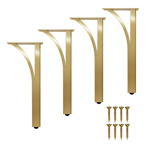 Goldene Tischfüße,Metallbadezimmerfüße,Humanisierte Anpassung,Solide Basis,Verdickte Möbelbeine,Bett/Schrank,Edelstahl Ersatzbeine,Kann in Nassen/Trockenen Umgebungen.,30cm von Jolan