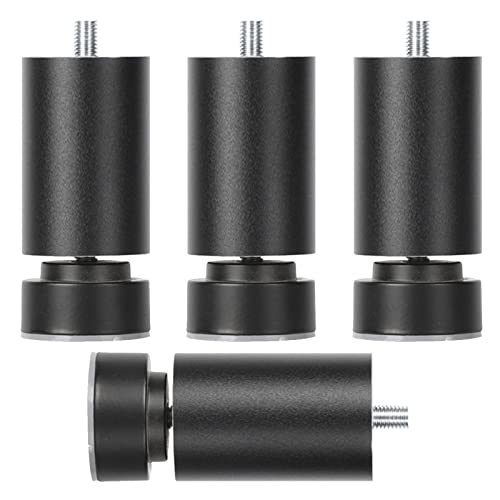 Jolan Metall Möbelbeine,Sofa Ersatzbeine,Verstellbare Tischbeine,Runde Schrankbeine,Möbelfüße M10 Bolzen,Schwarz/Silber,DIY Möbelfüsse,Tischfüße 4 Stück,Für Stühle,Bett,Schreibtisch,Black-12cm(4.7in) Jolan Metall Möbelbeine,Sofa Ersatzbeine,Verstellbare Tischbeine,Runde Schrankbeine,Möbelfüße M10 Bolzen,Schwarz/Silber,DIY Möbelfüsse,Tischfüße 4 Stück,Für Stühle,Bett,Schreibtisch,Black-12cm(4.7in) von Jolan