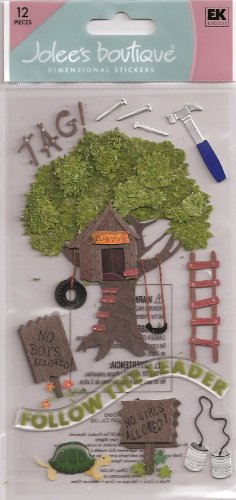 Jolee's Boutique Le Grand Themed Aufkleber, Clubhouse - Multicolor, Dekoration, Woody, Klassisch, Aufkleber Jolee's Boutique Le Grand Themed Aufkleber, Clubhouse - Multicolor, Dekoration, Woody, Klassisch, Aufkleber von Jolee's Boutique