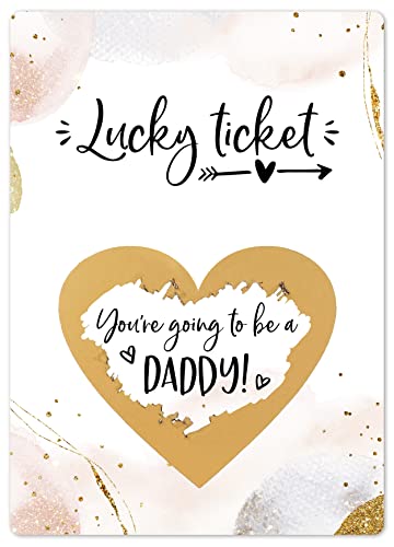 Joli Coon Pregnancy announcement scratch card - You are going to be a daddy - Baby announcement von Joli Coon