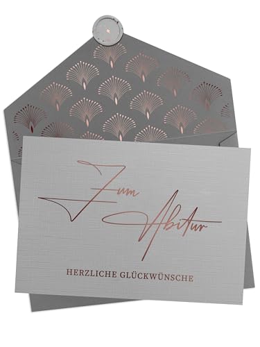 Joli Coon Zum Abitur herzliche Glückwünsche Klappkarte mit Kuvert und Wachssiegel - Karte Glückwunsch Abitur - Herzlichen Glückwunsch Abschluss Karte Joli Coon Zum Abitur herzliche Glückwünsche Klappkarte mit Kuvert und Wachssiegel - Karte Glückwunsch Abitur - Herzlichen Glückwunsch Abschluss Karte von Joli Coon