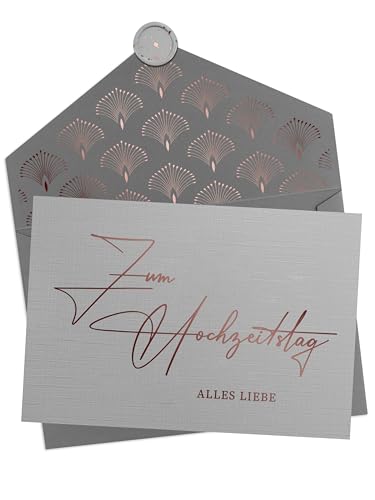 Joli Coon Zum Hochzeitstag alles Liebe Klappkarte mit Kuvert und Wachssiegel - Karte Glückwunsch Hochzeitstag - Alles Liebe Jahrestag Karte Joli Coon Zum Hochzeitstag alles Liebe Klappkarte mit Kuvert und Wachssiegel - Karte Glückwunsch Hochzeitstag - Alles Liebe Jahrestag Karte von Joli Coon