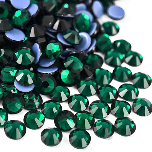 Jollin Hot Fix 1440 Stück 4,8mm dunkelgrün flache Rückseite Glassteine Jollin Hot Fix 1440 Stück 4,8mm dunkelgrün flache Rückseite Glassteine von Jollin