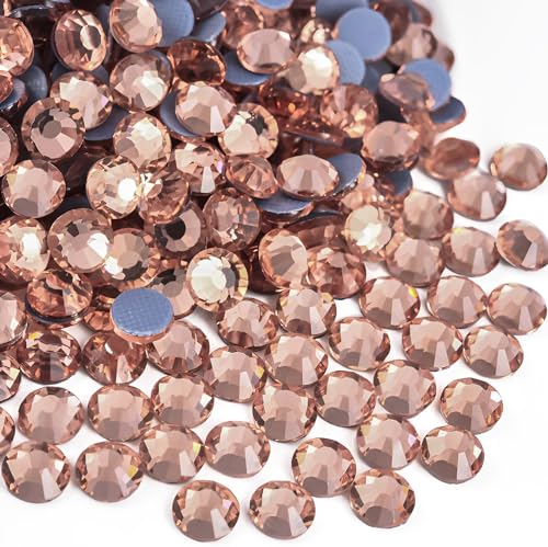 Jollin Hotfix-Kristall-Strasssteine mit flacher Rückseite, Glasdiamanten zum Basteln, Basteln, Dekorationen, Kleidung, Schuhe, 4,0 mm, SS16, Champagner, 2880 Stück Jollin Hotfix-Kristall-Strasssteine mit flacher Rückseite, Glasdiamanten zum Basteln, Basteln, Dekorationen, Kleidung, Schuhe, 4,0 mm, SS16, Champagner, 2880 Stück von Jollin