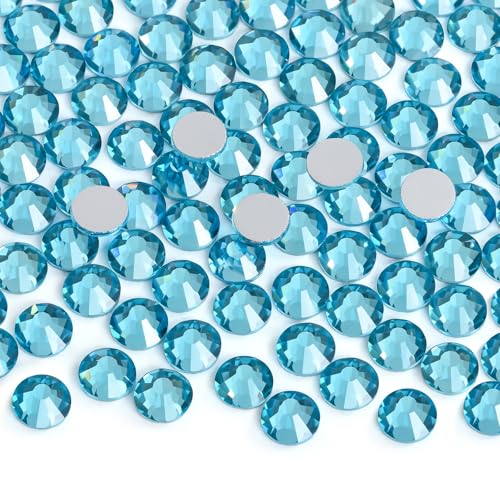 Jollin SS20 576 Stück Strasssteine mit flacher Rückseite, Aquamarin Jollin SS20 576 Stück Strasssteine mit flacher Rückseite, Aquamarin von Jollin