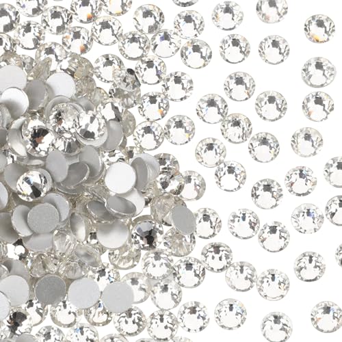 jollin Kristalle Glue Fix Flatback Strass Glas Glitzerelementen Gem, kristall, SS10 2880pcs von Jollin