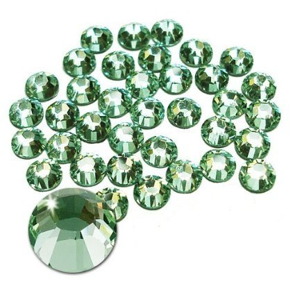 jollin Hotfix Kristall AB Flatback Strass 16ss 4mm Peridot von Jollin