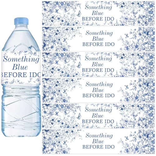 Jollyboom 52 Stück "Something Blue Before I Do" Brautdusche Wasserflaschen-Etiketten "Something Blue" Brautdusche Wasserflasche Aufkleber Blau Blumen Wraps Aufkleber Junggesellinnenabschied Hochzeit Jollyboom 52 Stück "Something Blue Before I Do" Brautdusche Wasserflaschen-Etiketten "Something Blue" Brautdusche Wasserflasche Aufkleber Blau Blumen Wraps Aufkleber Junggesellinnenabschied Hochzeit von Jollyboom