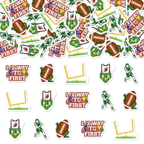 Jollyboom Fußball Halber Geburtstag Dekorationen Junge, 200 Stück 1/2 Weg zum ersten Konfetti Fußball 1/2 Geburtstag Tischdeko Papier Streu für Jungen Sport 6 Monate halber Weg zu einem Geburtstag Jollyboom Fußball Halber Geburtstag Dekorationen Junge, 200 Stück 1/2 Weg zum ersten Konfetti Fußball 1/2 Geburtstag Tischdeko Papier Streu für Jungen Sport 6 Monate halber Weg zu einem Geburtstag von Jollyboom