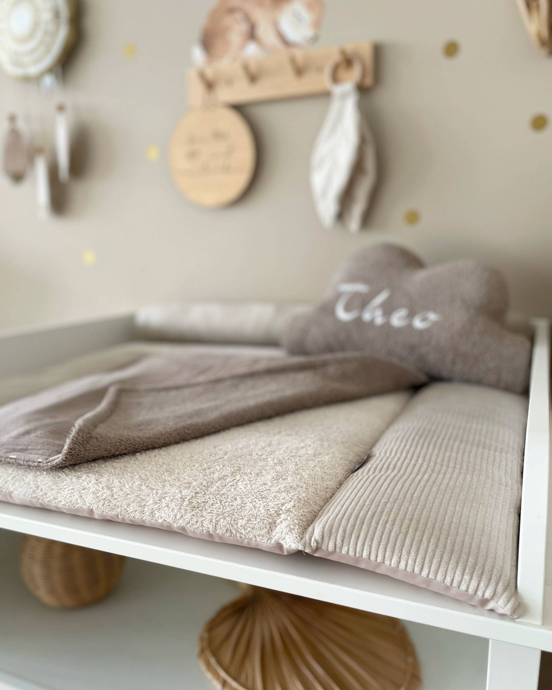 Wickelauflage Wickelunterlage Set Cord Sand/Frottee Natur 80x75 77x75 75x75 78x78 cm Nach Maß Individuelle Maße Wickelauflage Wickelunterlage Set Cord Sand/Frottee Natur 80x75 77x75 75x75 78x78 cm Nach Maß Individuelle Maße von JonaleeShop
