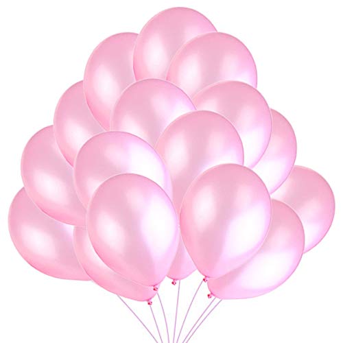50 Luftballons Rosa Ballons 36 cm Partyballon Deko 3,2g. Dekoration für Geburtstag, Baby Shower, Baby Dusche Party 50 Luftballons Rosa Ballons 36 cm Partyballon Deko 3,2g. Dekoration für Geburtstag, Baby Shower, Baby Dusche Party von Jonami