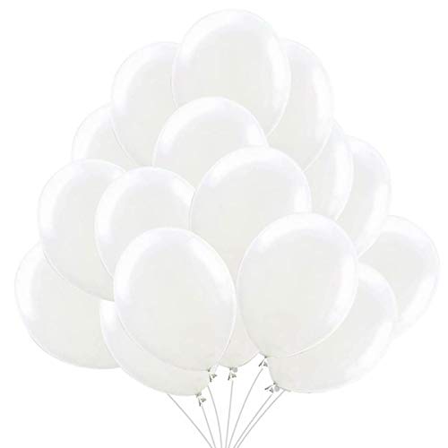 50 Weisse Lufballons Weiss Ballons Weiß 36 cm Latexballons Partyballon Deko Weiße 3,2g. Dekoration fur Hochzeit,Baby Dusche Party, Baby Shower und Hochzeitsdeko 50 Weisse Lufballons Weiss Ballons Weiß 36 cm Latexballons Partyballon Deko Weiße 3,2g. Dekoration fur Hochzeit,Baby Dusche Party, Baby Shower und Hochzeitsdeko von Jonami