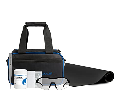 Jonard Tools FSK-5 Glasfaser-Sicherheitsset mit Arbeitsmatte, Pinzette, Mülleimer, Tüchern, Schutzbrille und Tragetasche Jonard Tools FSK-5 Glasfaser-Sicherheitsset mit Arbeitsmatte, Pinzette, Mülleimer, Tüchern, Schutzbrille und Tragetasche von Jonard Tools