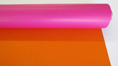 Geschenkpapier 80cm / 40m pink/orange von Jonas