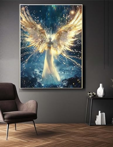 Diamond Painting Engel 40x65 cm Malen Nach Zahlen Erwachsene Diamant Painting Bilder, Full Eckige Steine Diamond Painting Kinder, DIY Diamond Painting Set Crystal Art Stickerei für Wand Dekor S/124 Diamond Painting Engel 40x65 cm Malen Nach Zahlen Erwachsene Diamant Painting Bilder, Full Eckige Steine Diamond Painting Kinder, DIY Diamond Painting Set Crystal Art Stickerei für Wand Dekor S/124 von Jonceen