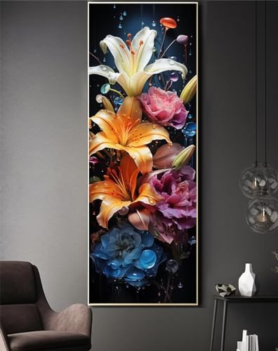 Diamond Painting Lilie Diamant Painting Builder Full Drill Diamond Painting Kinder 30x90cm Diamond Art diy Set Erwachsene Diamant Kunst Malerei Stickerei Set Bilder für Deko Wohnzimmer Wanddeko-y347 Diamond Painting Lilie Diamant Painting Builder Full Drill Diamond Painting Kinder 30x90cm Diamond Art diy Set Erwachsene Diamant Kunst Malerei Stickerei Set Bilder für Deko Wohnzimmer Wanddeko-y347 von Jonceen