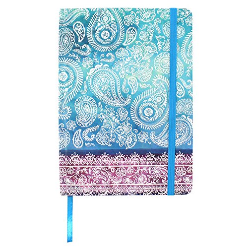 Tagebuch „Indischer Ozean“, gemustert, A5 von Jones Home & Gift