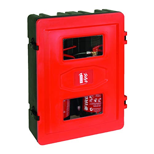 Jonesco Hs72 Doppelschrank für Feuerlöscher, 2 kg x 6/9 kg, Rot Jonesco Hs72 Doppelschrank für Feuerlöscher, 2 kg x 6/9 kg, Rot von Jonesco