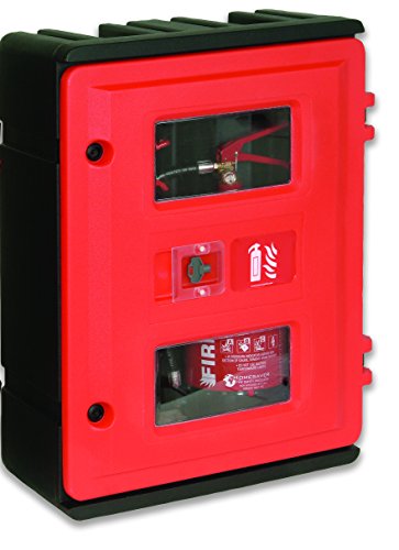 Jonesco hs72 K doppelt Feuerlöscher Schrank mit Schloss und Schlüssel, 2 kg x 6/9 kg, rot Jonesco hs72 K doppelt Feuerlöscher Schrank mit Schloss und Schlüssel, 2 kg x 6/9 kg, rot von Jonesco