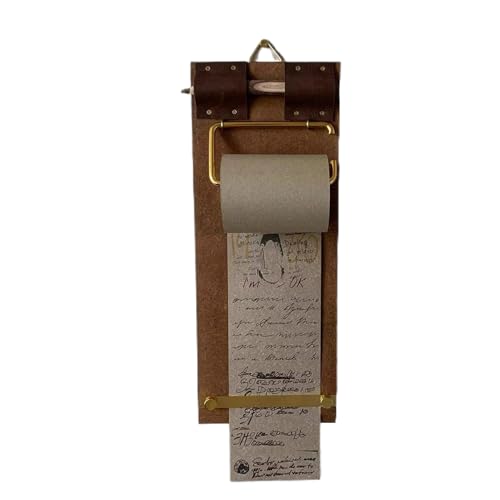 Klemmbrett Notizbuch | Wandmontierte Notizpapier Spenderrolle,Hängbarer Vintage Schreibtischblock Dekorative Pinnwand Für Zuhause Küche Büro Tagebuch Klemmbrett Notizbuch | Wandmontierte Notizpapier Spenderrolle,Hängbarer Vintage Schreibtischblock Dekorative Pinnwand Für Zuhause Küche Büro Tagebuch von Jongyumo
