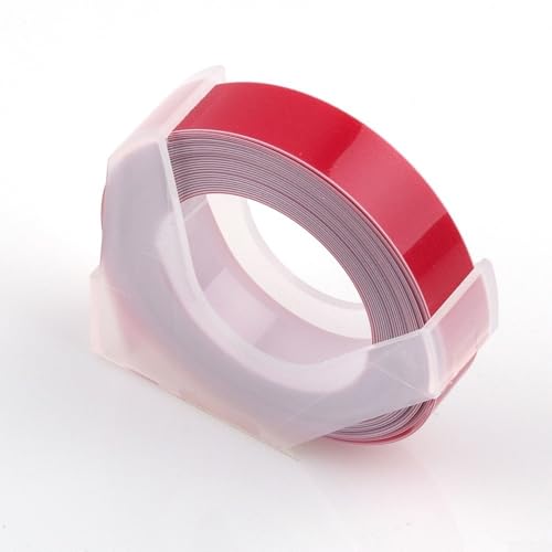 Innovative Labelling Solutions Mehrfarbige Nachfüllpackungen für Kompatibilität mit und für Motex-Maschinen (rot) von Jonikuper