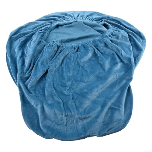 Jonikuper Sesselbezug für Hochsessel aus weichem Samtstoff, perfekt für Essbereiche und Hotelmöbel (Türkisblau) von Jonikuper