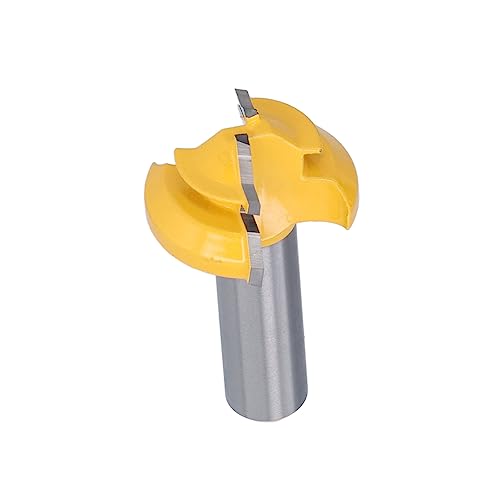 1/2in Shank Router Bit 45 ° Holzbearbeitungsschneider, CNC -Handwerkzeug für Schranktür und Schublade, MDF, Partikelbrett, Sperrholz (2in) (1-3/8 Zoll) von Jonlaki