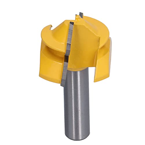 1/2in Shank Router Bit 45 ° Holzbearbeitungsschneider, CNC -Handwerkzeug für Schranktür und Schublade, MDF, Partikelbrett, Sperrholz (2in) von Jonlaki