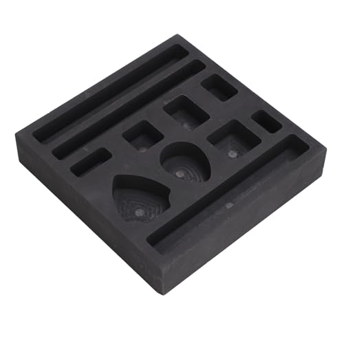 Graphit -Ingotform für Metallguss, 11 Loch -Design mit Beweglicher Tape, Hochtemperaturbeständig für Multifunktionale Industrielle Verwendung Graphit -Ingotform für Metallguss, 11 Loch -Design mit Beweglicher Tape, Hochtemperaturbeständig für Multifunktionale Industrielle Verwendung von Jonlaki