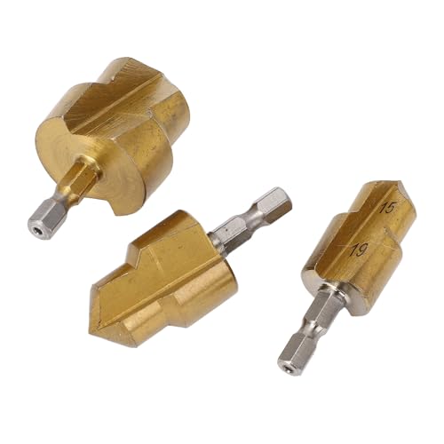 Hochgeschwindigkeits-Stahl-PPR-Hebelbohrer-Bits 3PCS mit Hex-Schaft für Präzise Rohrausdehnung und -bewegung-umfasst 15-19 Mm, 18-24 Mm, 24-31 Mm für Verschiedene Bohranwendungen Hochgeschwindigkeits-Stahl-PPR-Hebelbohrer-Bits 3PCS mit Hex-Schaft für Präzise Rohrausdehnung und -bewegung-umfasst 15-19 Mm, 18-24 Mm, 24-31 Mm für Verschiedene Bohranwendungen von Jonlaki