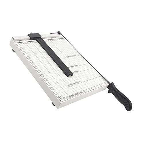 Jonlaki 12in Guillotine Papierschneider, Hochleistungspapierschneider mit Präziser Skala für das Handwerk, das Klassenzimmer und das Büro (30 x 25 cm) von Jonlaki